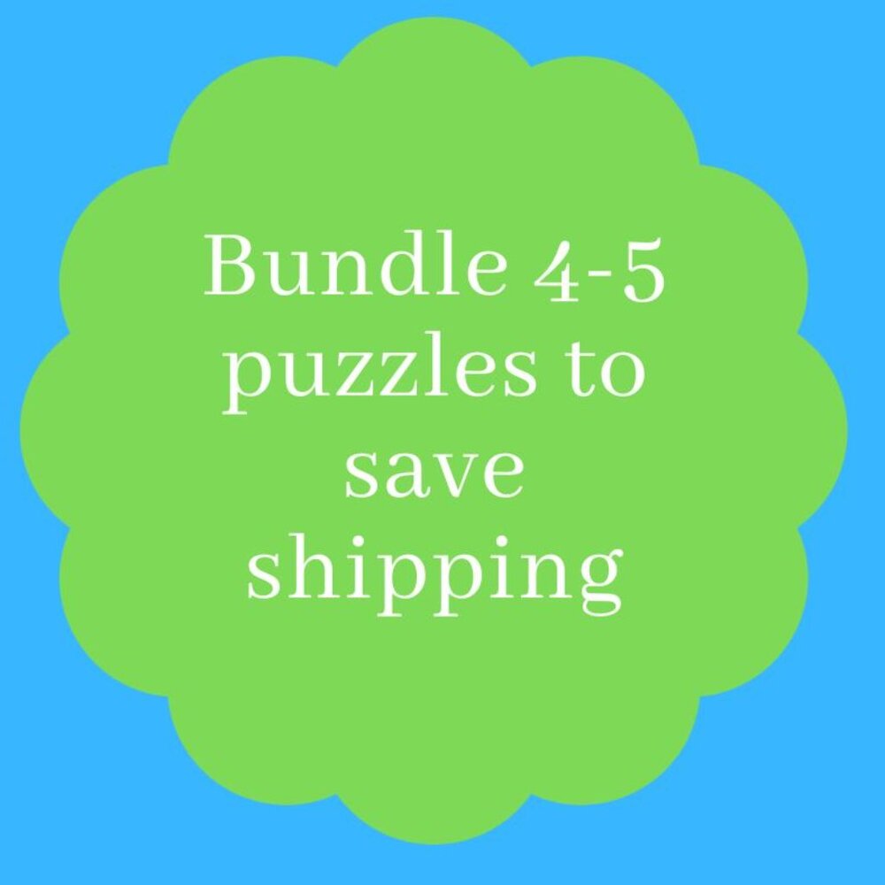 Vintage Barney Wooden Puzzle Playing Hopscotch - Picture 9 of 9